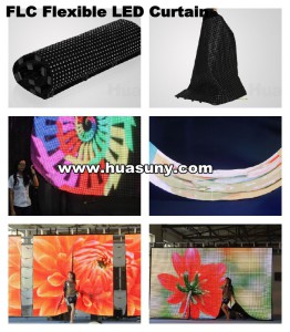 Soft Flexible LED Display for Music & Dance Show